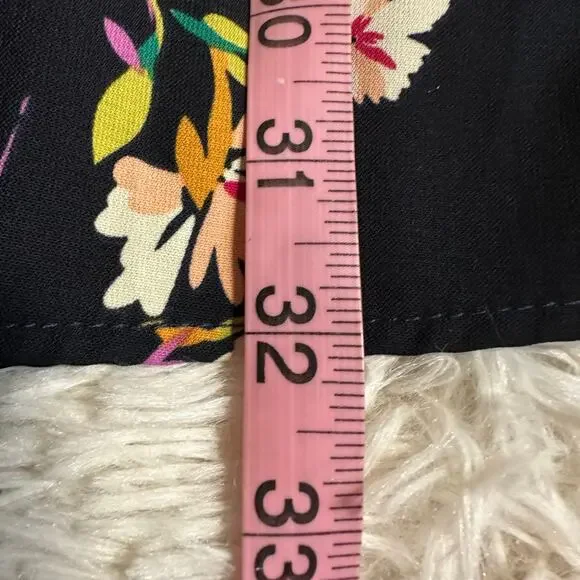 Lulus Herbaceous Babe Navy Floral Print Shift Dress Sz S NWT - Picture 9 of 9